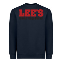 Navy Lee's Famous Resto Heavyweight Sweatshirt - artisFamous