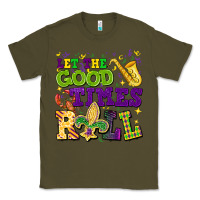 Army Green let the good times roll Classic Tee - CowGirlArtShop