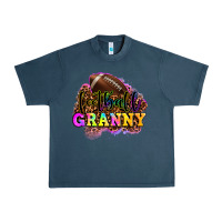 Midnight Navy football granny Urban Heavy Tee - OliviaCreatesArt