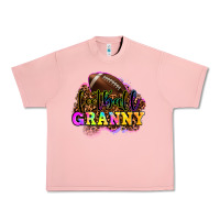 Salmon football granny Urban Heavy Tee - OliviaCreatesArt