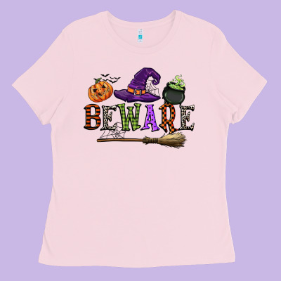 Beware Ladies Tee Designed By Cowgirlartshop