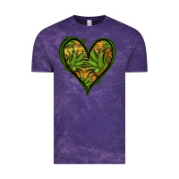 Cloud Purple pineapple heart Vintage Tee - Jasminsmagicworld