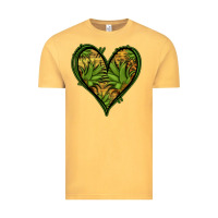 Vintage Mustard pineapple heart Vintage Tee - Jasminsmagicworld
