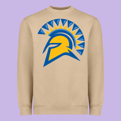 San Jose State Spartans Heavyweight Sweatshirt Designed By Artisfamous