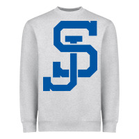 Heather Grey san jose state spartans Heavyweight Sweatshirt - artisFamous