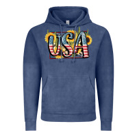 Vintage Denim USA 4th of July Vintage Hoodie - FaDigitalArtStudio