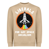 Mushroom liberals for gay space socialism Heavyweight Sweatshirt - artisFamous
