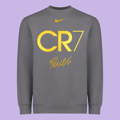 Cr7 Graphic Heavyweight Sweatshirt Designed By Artisfamous