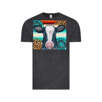 Vintage Black Cow Tumbler Vintage Tee - CowCowDesign