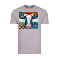 Vintage Zinc Cow Tumbler Vintage Tee - CowCowDesign