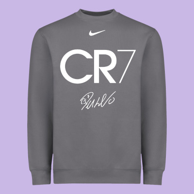 Cr7 Graphic Heavyweight Sweatshirt Designed By Artisfamous
