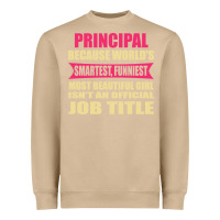 Mushroom principal funniest isn't a jobtitle Heavyweight Sweatshirt - artisFamous