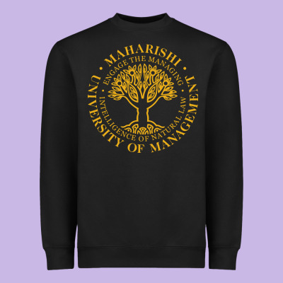 Maharishi International College Heavyweight Sweatshirt Designed By Artisfamous