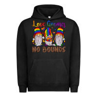 Pigment Black love gnomes no bounds Urban Hoodie - JahusDesignShop