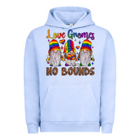 Pigment Grape Ice love gnomes no bounds Urban Hoodie - JahusDesignShop