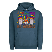 Pigment Midnight Navy love gnomes no bounds Urban Hoodie - JahusDesignShop