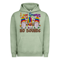 Pigment Oil Green love gnomes no bounds Urban Hoodie - JahusDesignShop