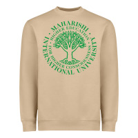 Mushroom Maharishi International College Heavyweight Sweatshirt - artisFamous