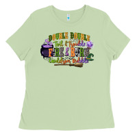 Matcha double double toil and trouble fire and burn cauld Ladies Tee - CowGirlArtShop