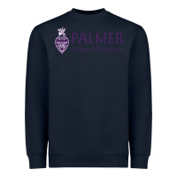 Navy Palmer College of Chiropractic Heavyweight Sweatshirt - artisFamous