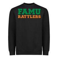 Black Famu Rattlers Heavyweight Sweatshirt - artisFamous