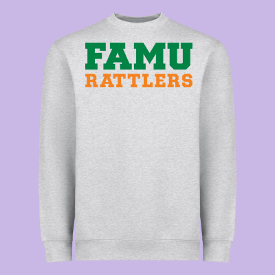 Famu Rattlers Heavyweight Sweatshirt Designed By Artisfamous