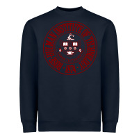 Navy Rose–Hulman Institute of Technology College Heavyweight Sweatshirt - artisFamous