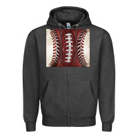 Charcoal Heather american football and baseball Zipper Hoodie - BarkalooDesign
