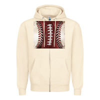Sandshell american football and baseball Zipper Hoodie - BarkalooDesign