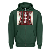 Sports Green american football and baseball Zipper Hoodie - BarkalooDesign