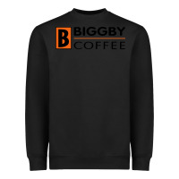 Black biggby coffee Heavyweight Sweatshirt - artisFamous