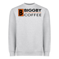 Heather Grey biggby coffee Heavyweight Sweatshirt - artisFamous