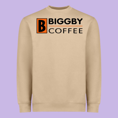 Biggby Coffee Heavyweight Sweatshirt Designed By Artisfamous