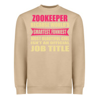 Mushroom zookeeper funniest isn't a jobtitle Heavyweight Sweatshirt - artisFamous