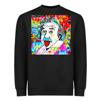 Black POP ART RETRO Heavyweight Sweatshirt - artisFamous