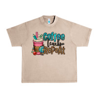 French Oak coffee teach repeat Urban Heavy Tee - OliviaCreatesArt