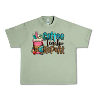 Oil Green coffee teach repeat Urban Heavy Tee - OliviaCreatesArt