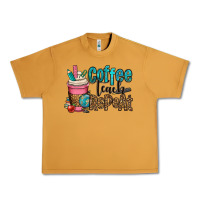 Peanut Butter coffee teach repeat Urban Heavy Tee - OliviaCreatesArt