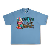 Pebble Blue coffee teach repeat Urban Heavy Tee - OliviaCreatesArt