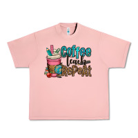 Salmon coffee teach repeat Urban Heavy Tee - OliviaCreatesArt