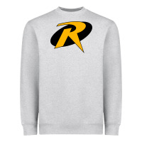 Heather Grey Robin Heavyweight Sweatshirt - artisFamous