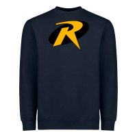 Navy Robin Heavyweight Sweatshirt - artisFamous