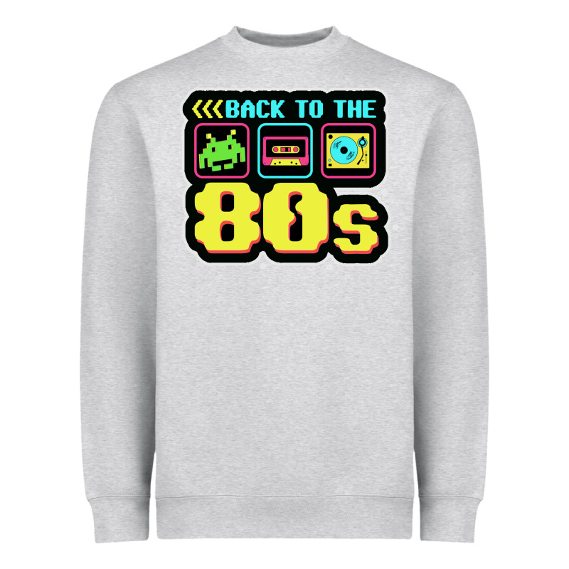 Back To The 80s Heavyweight Sweatshirt by artisFamous | Teevron