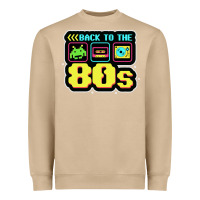 Mushroom BACK TO THE 80S Heavyweight Sweatshirt - artisFamous