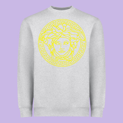 Vintage  Medusa Heavyweight Sweatshirt Designed By Artisfamous