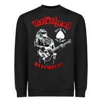 Black lemmy vocal Heavyweight Sweatshirt - artisFamous
