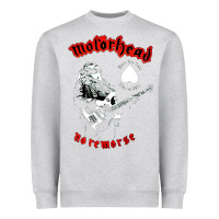 Heather Grey lemmy vocal Heavyweight Sweatshirt - artisFamous