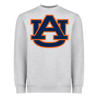 Heather Grey auburn tigers Heavyweight Sweatshirt - artisFamous