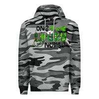 Slate Camo Saint Patricks One Lucky Nurse Premium Hoodie - RanaPortraitStore