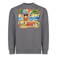 Storm love summer gnomes  Background Heavyweight Sweatshirt - BarkalooDesign